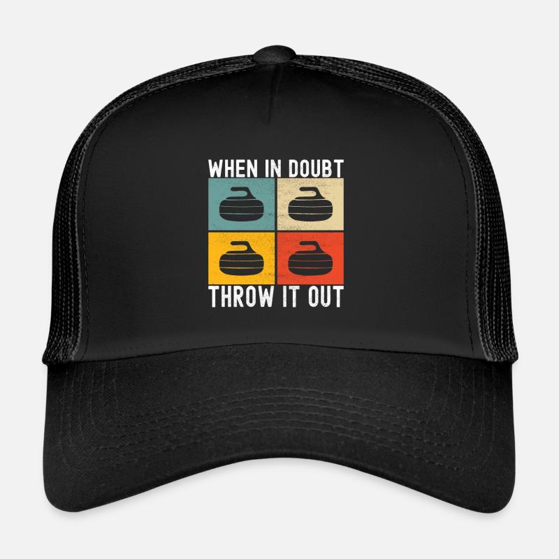 Curling Curlingspieler Trucker Cap