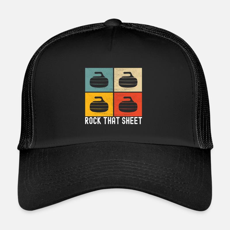 Curling Curlingspieler Trucker Cap