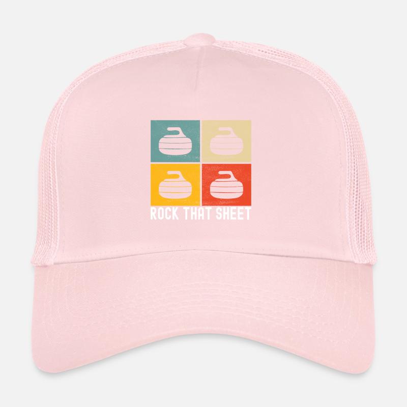 Joueurs de curling Casquette trucker 