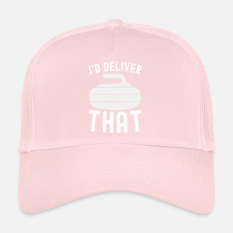 Joueurs de curling Casquette trucker 
