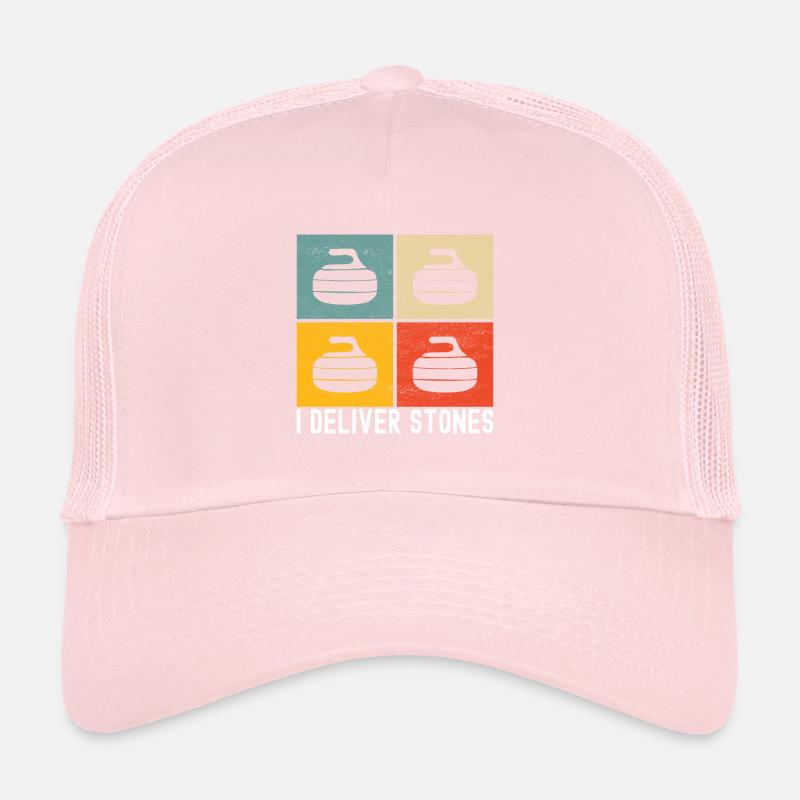 Joueurs de curling Casquette trucker 