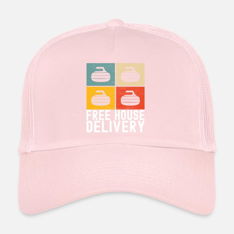 Joueurs de curling Casquette trucker 