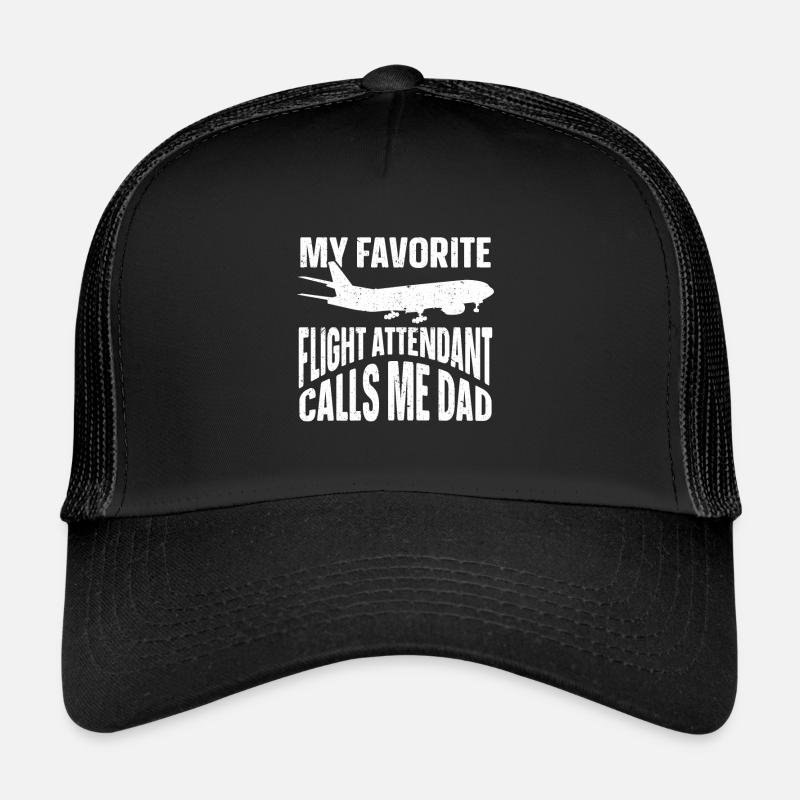Flugbegleiter Papa Stewardess Flugbegleiter Trucker Cap