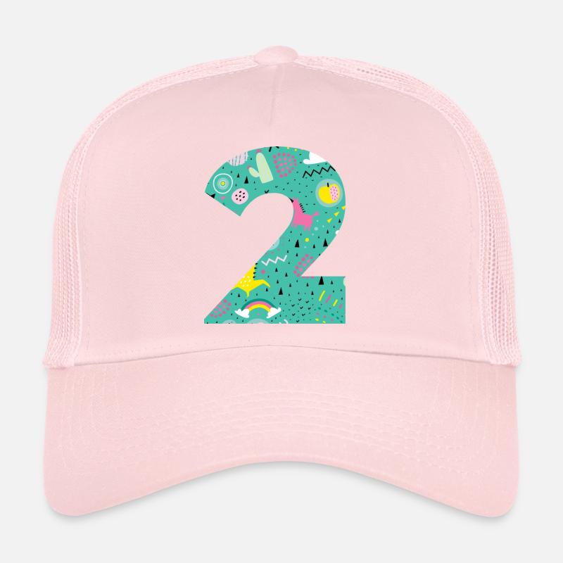 Personalisierter Geburtstag Nummer 2 Trucker Cap