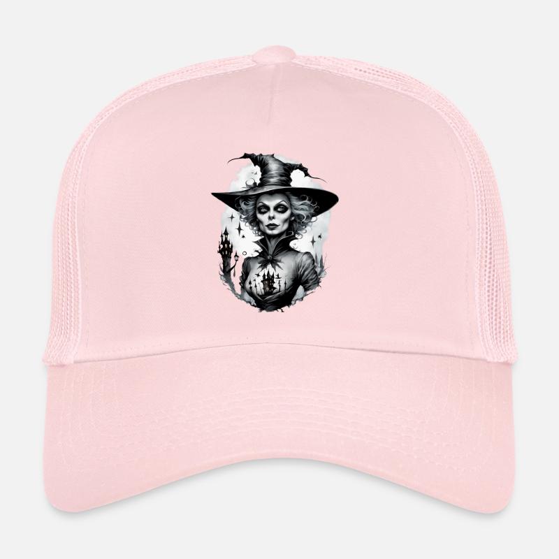 Classic Witch 4 Trucker Cap