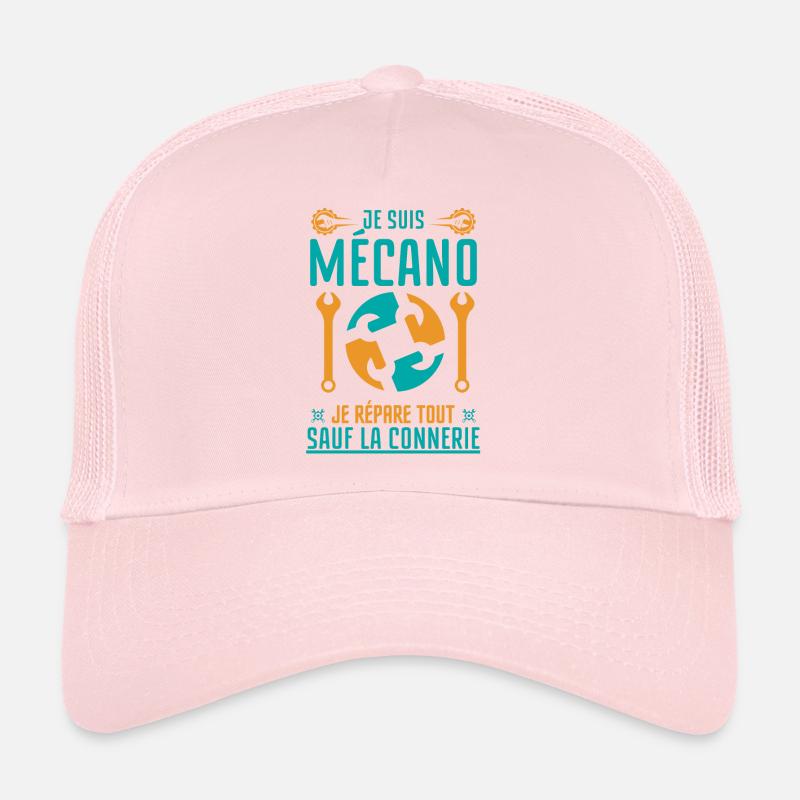 Mécano mécanicien Casquette trucker 