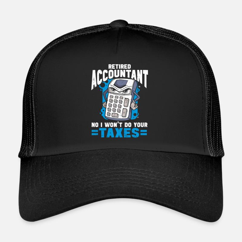 Comptable des régimes de retraite CPA Comptable comptable Casquette trucker 