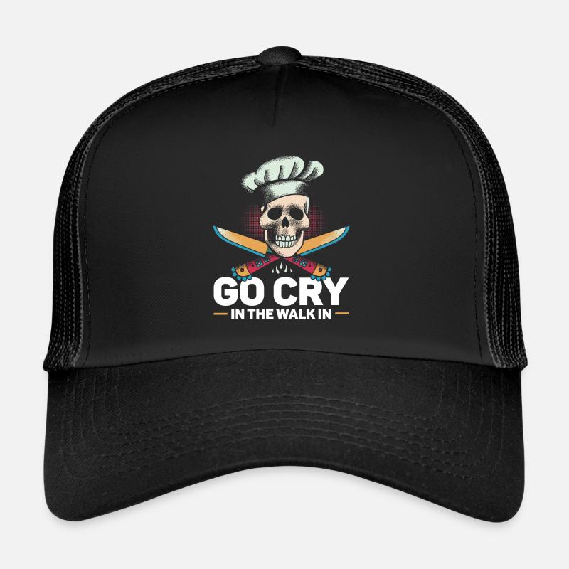 Funny Chef Gift Saying Chef Trucker Cap