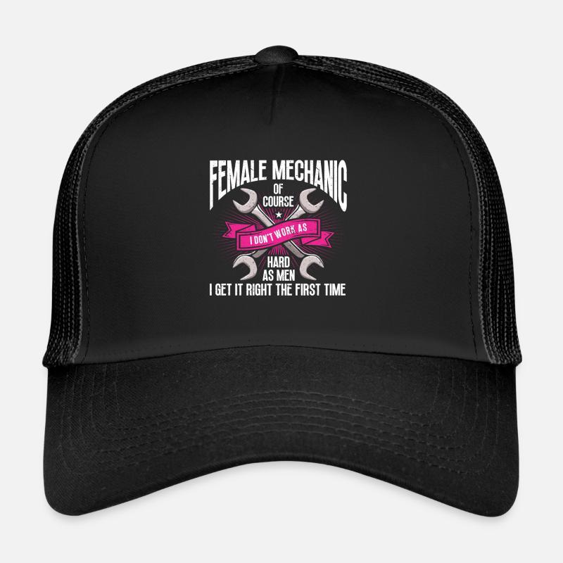 Mécanicien Cadeau Mécanicien Casquette trucker 