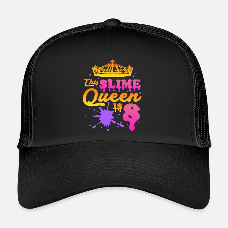 This slime queen is 8 Trucker Cap