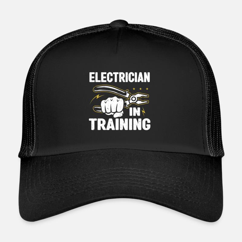 Cadeau d’électricien Casquette trucker 