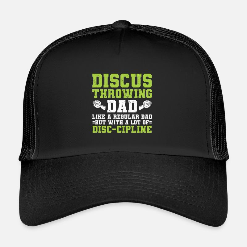 Lanceur de disque Athlétisme Lancer du disque Casquette trucker 