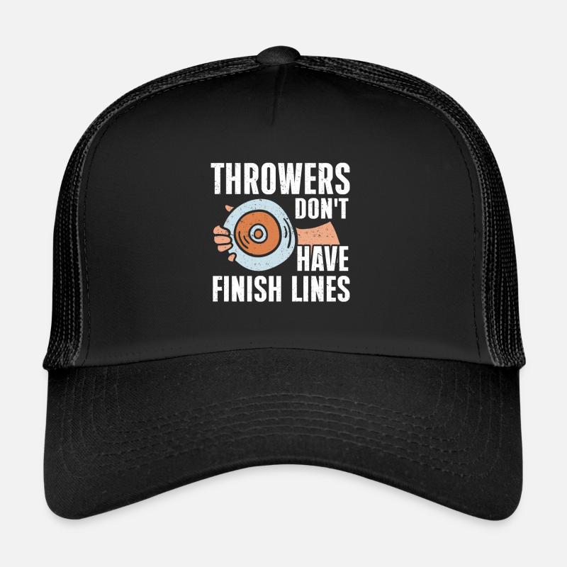Lanceur de disque Athlétisme Lancer du disque Casquette trucker 