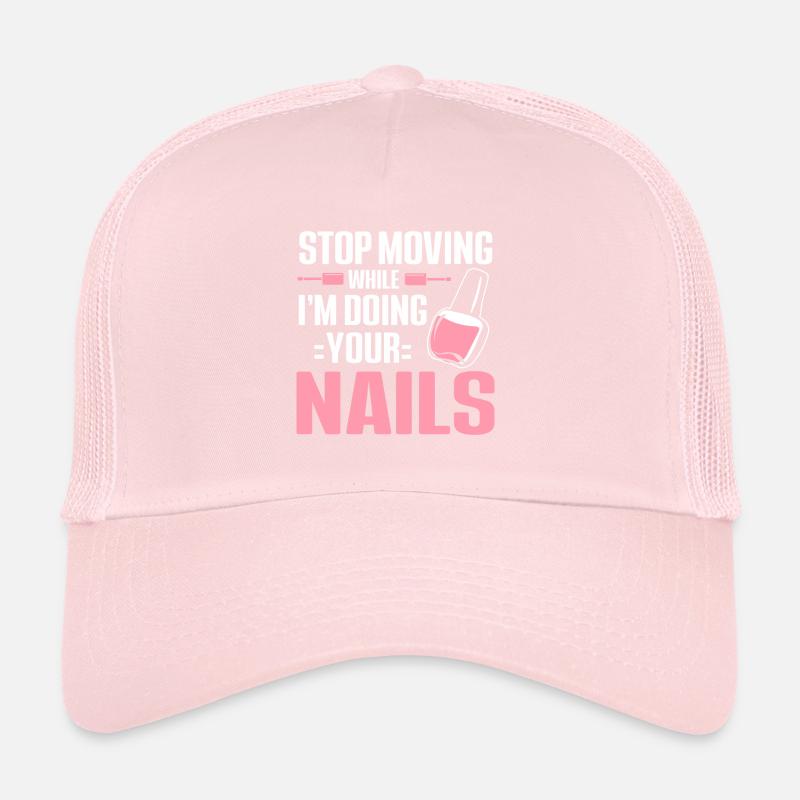 Nail Technician Nail Salon Nail Tech Trucker Cap