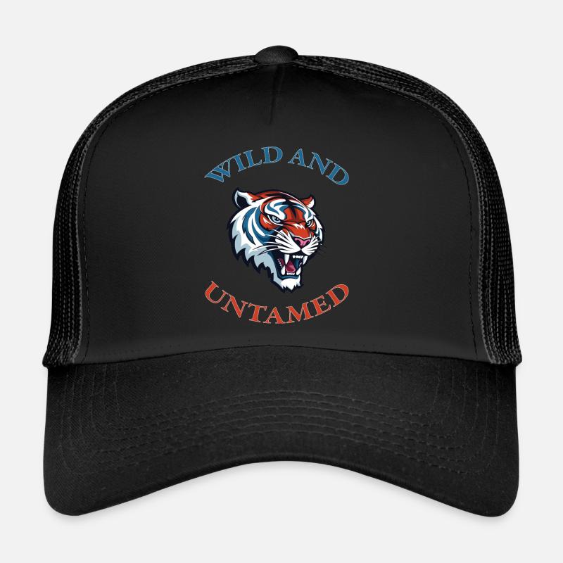 Tigre sauvage et indompté Casquette trucker 