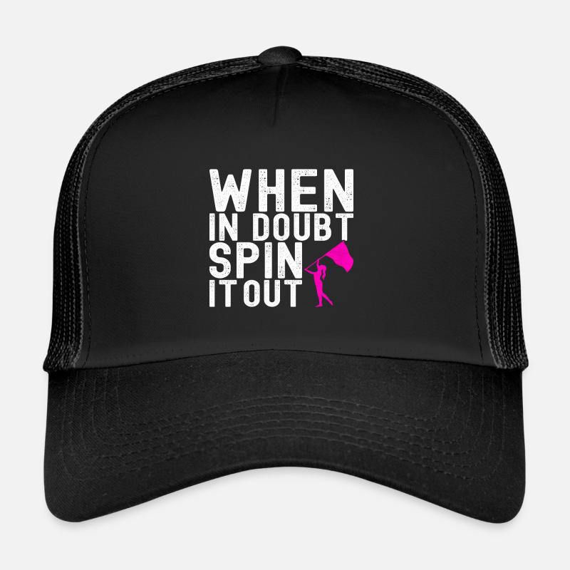 Drapeau agitant la fanfare garde de couleur Casquette trucker 