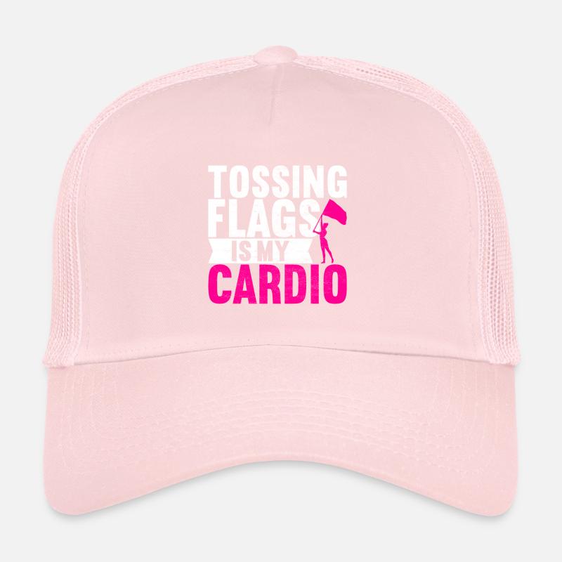 Flag Waver Marching Band Color Guard Trucker Cap