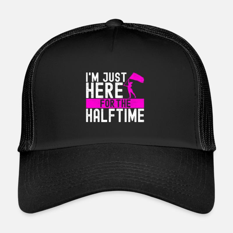 Flag Waving Marching Band Color Guard Trucker Cap