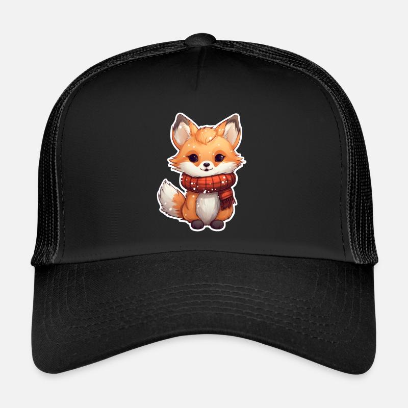 Renarde d’hiver Casquette trucker 