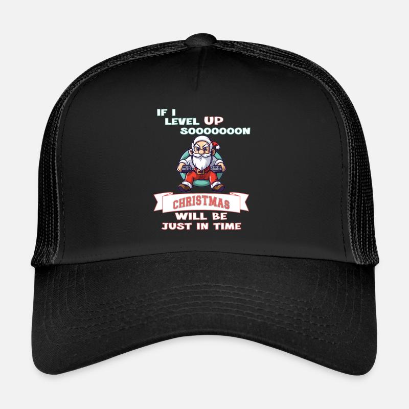 If I level up soon christmas will be just in time Trucker Cap