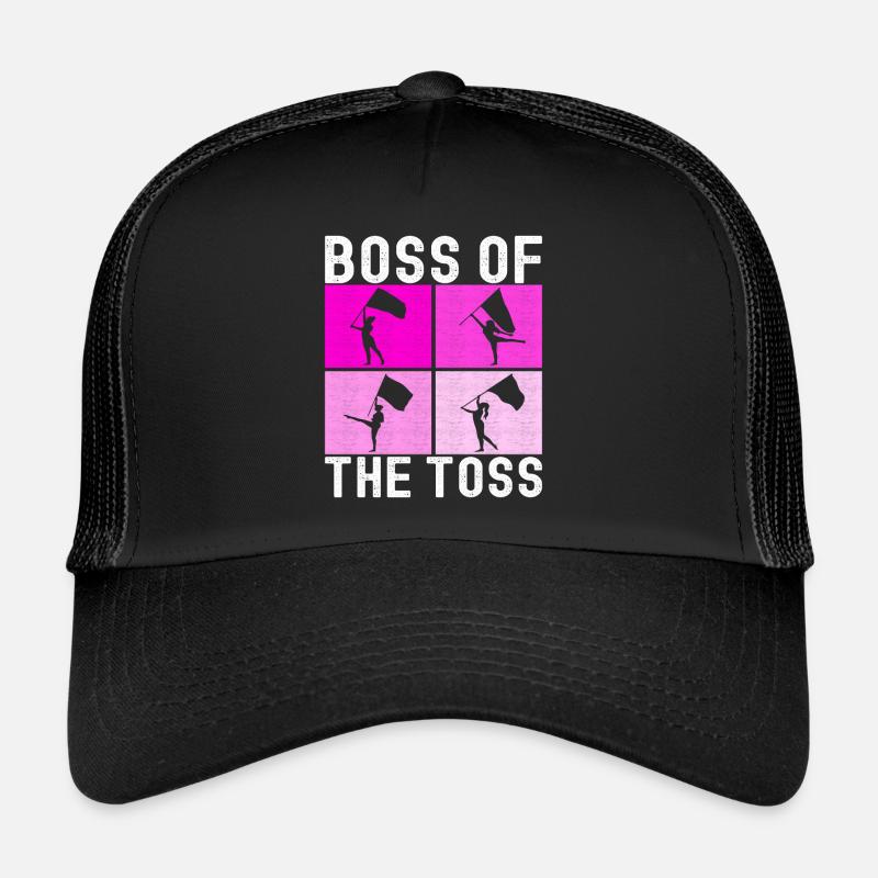 Drapeau agitant la fanfare garde de couleur Casquette trucker 