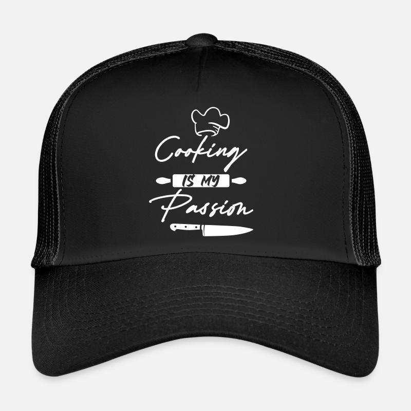 La cuisine est ma passion Chef Casquette trucker 