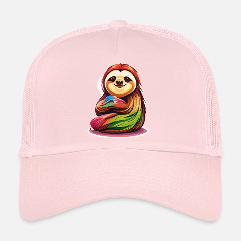 Cuddly Sloth Trucker Cap