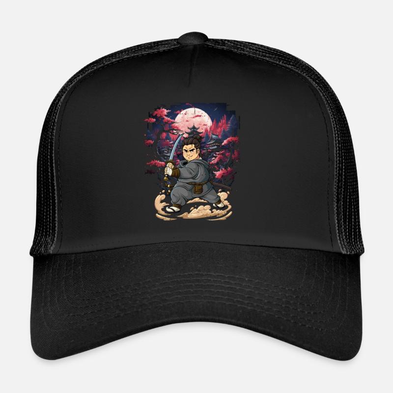 Samurai men Trucker Cap