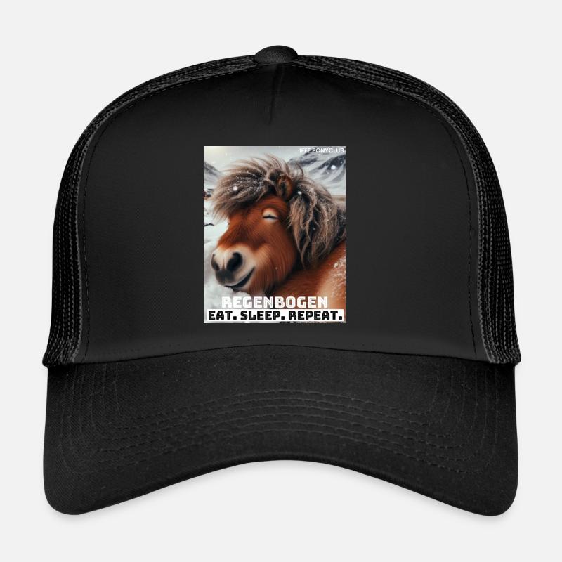 Regenbogen Mottoshirt Trucker Cap