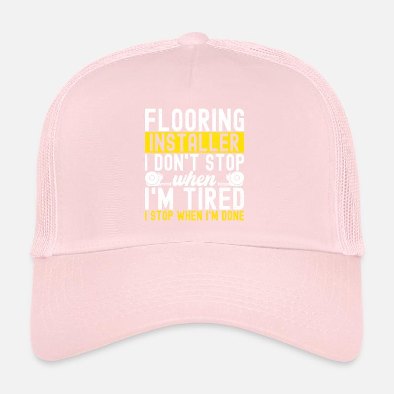 liesenleger floor layer Trucker Cap