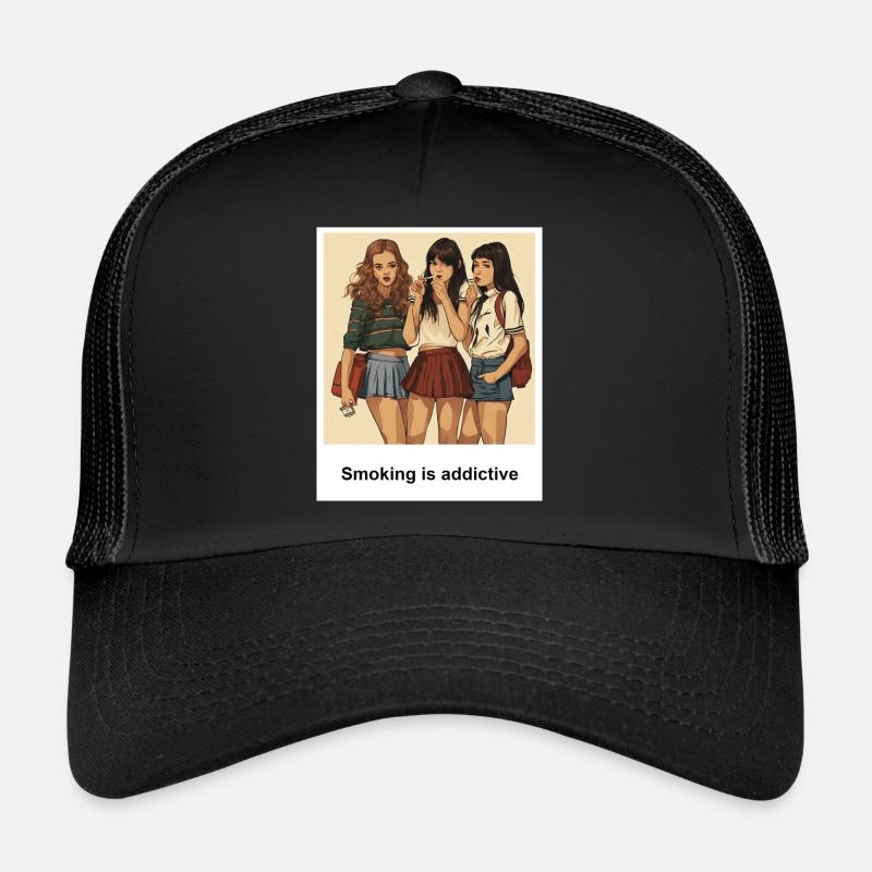 smoking Trucker Cap
