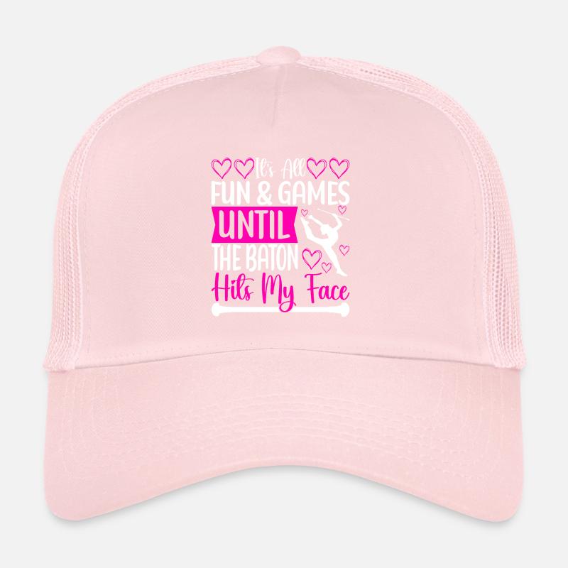Majorette Gymnastics Majorettes Baton Twirling Trucker Cap