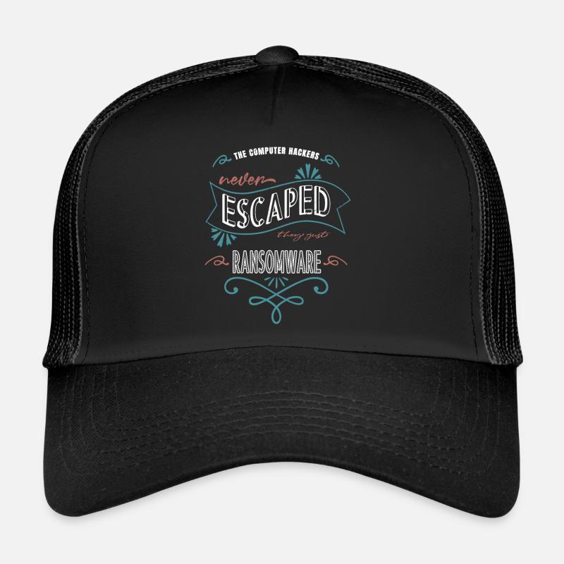 cool fun hacker ordinateur anniversaire génial éthique Casquette trucker 