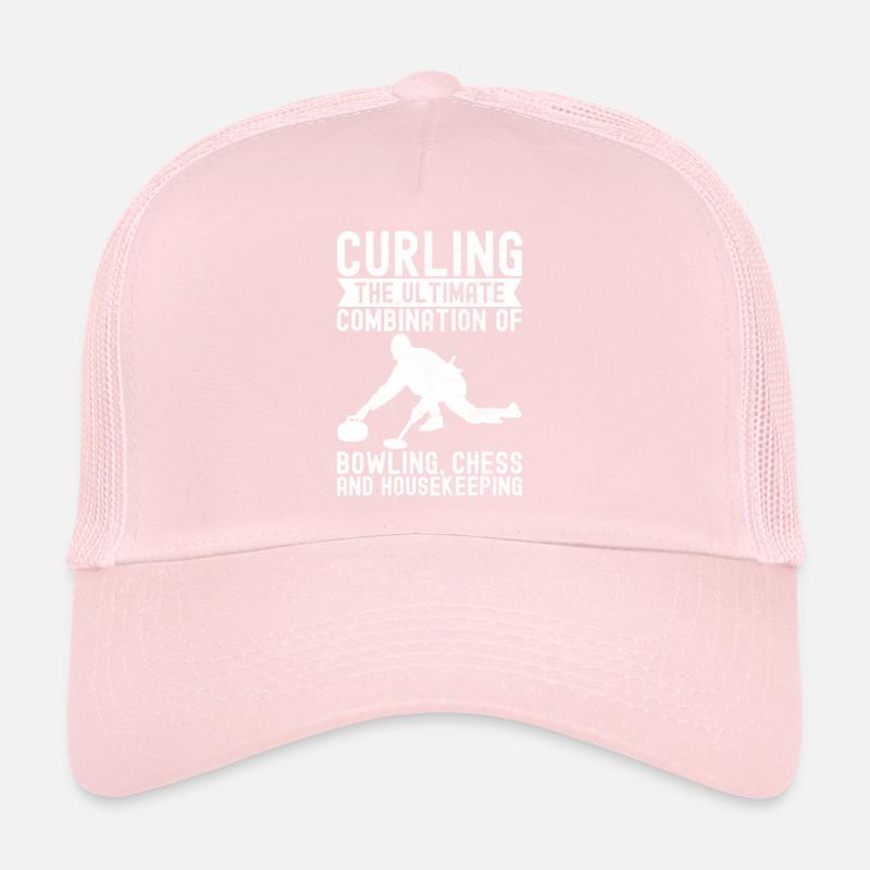 Joueurs de curling Casquette trucker 