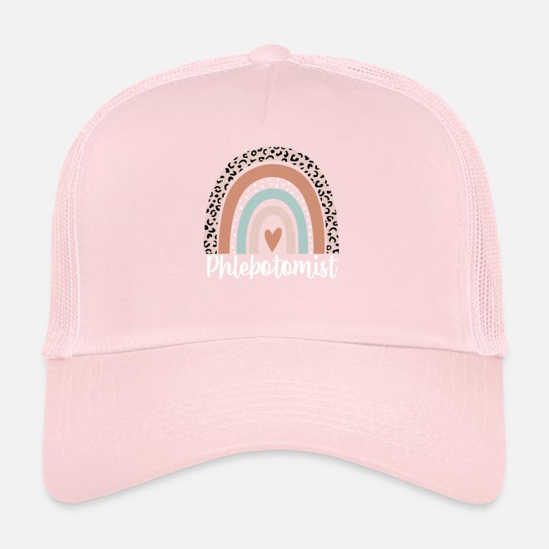 Phlébotomiste Rainbow Leopard Phlébotomiste drôle Casquette trucker 