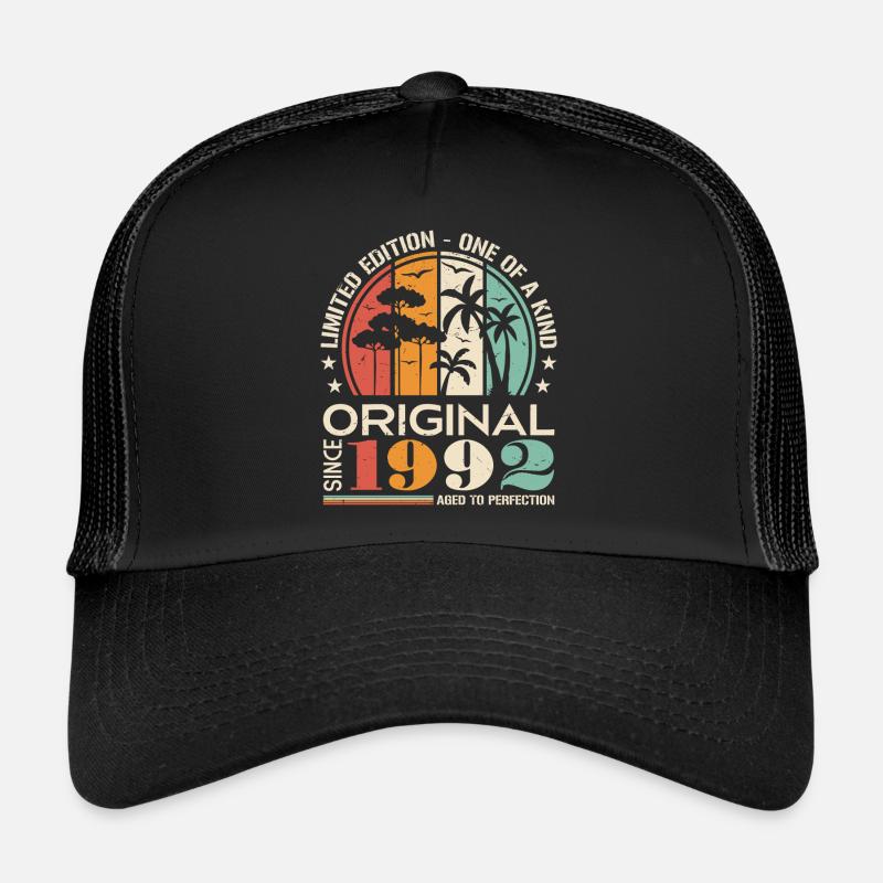Legendary since 1992 Born Vintage Birthday Trucker Cap