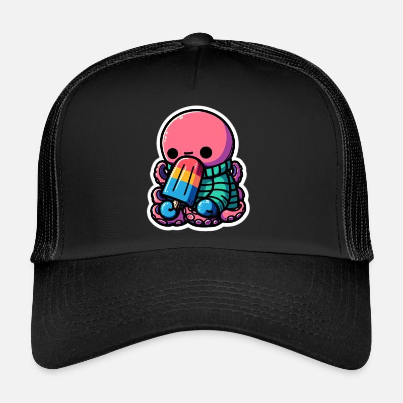 Popsicle octopus Trucker Cap