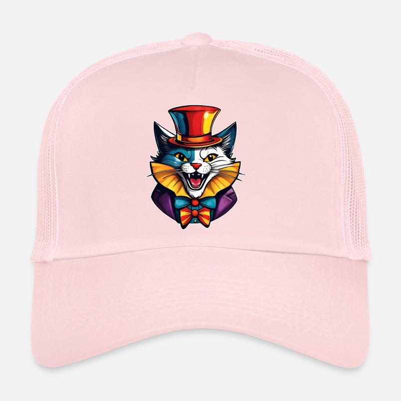 Chat clown d’horreur cool Casquette trucker 