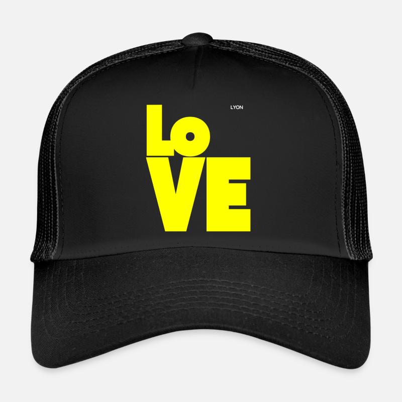 Liebe Gelb Trucker Cap