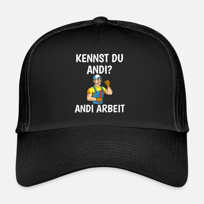 Do you know Andi? Andi Arbeit - Craftsman Trucker Cap