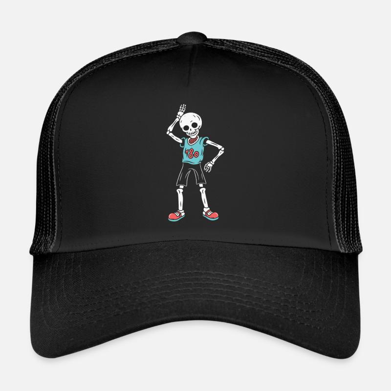Cool Funny Skeleton Trucker Cap