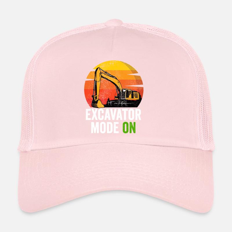 Baggerfahrer Bauarbeiter Bagger Trucker Cap