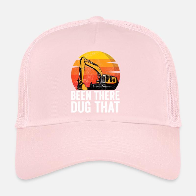 Baggerfahrer Bauarbeiter Bagger Trucker Cap