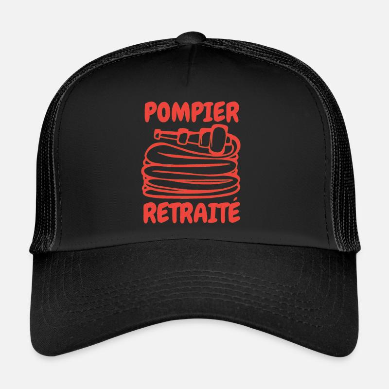 POMPIER A LA RETRAITE / POMPIER RETRAITÉ Casquette trucker 