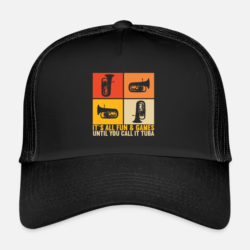 Euphonium Euphonium Player Trucker Cap