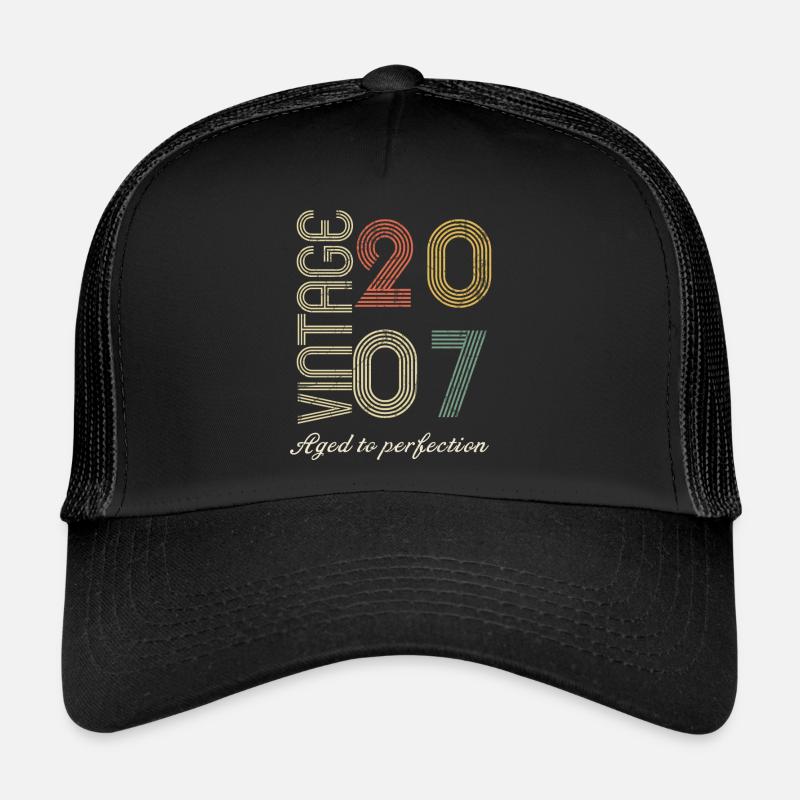 Geburtstagsgeschenk 17 Jahre alt - 2007 Trucker Cap