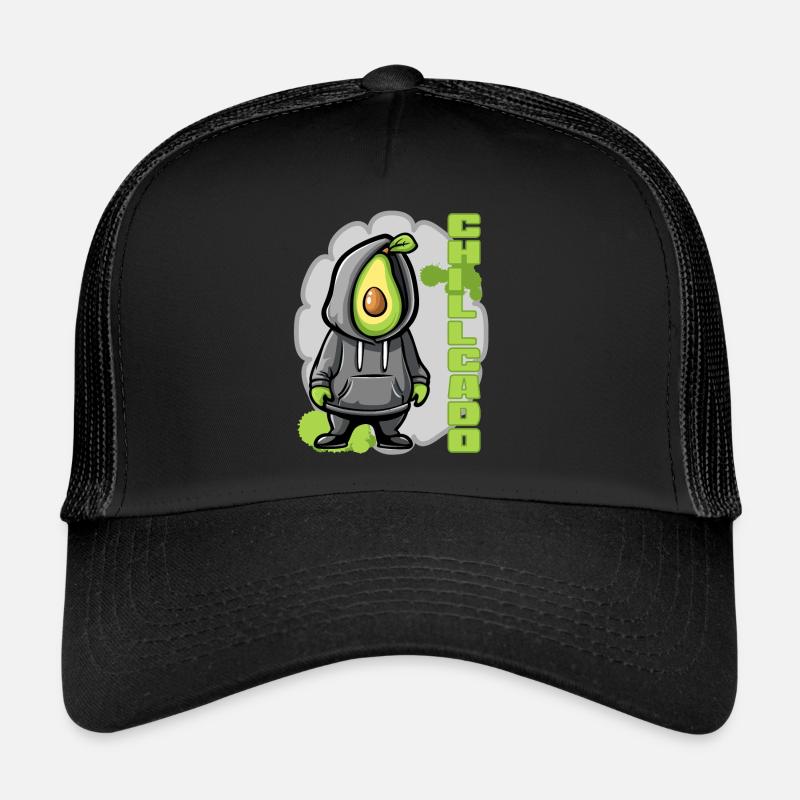 Chillcado - Avocado with Hoodie Trucker Cap