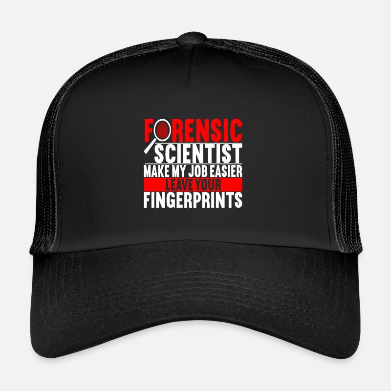 Forensics Forensic Scientist Trucker Cap