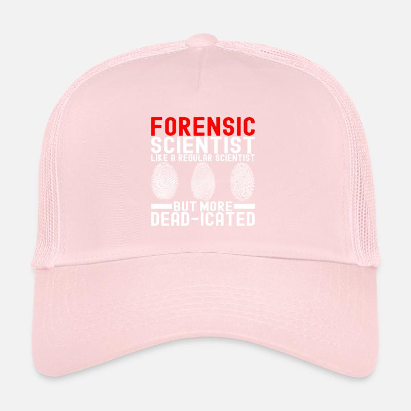 Forensics Forensic Scientist Trucker Cap