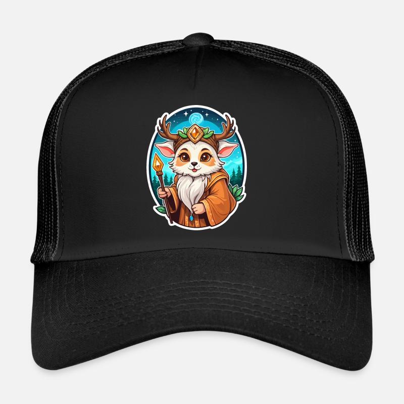 Druide Mignon Illustration Casquette trucker 
